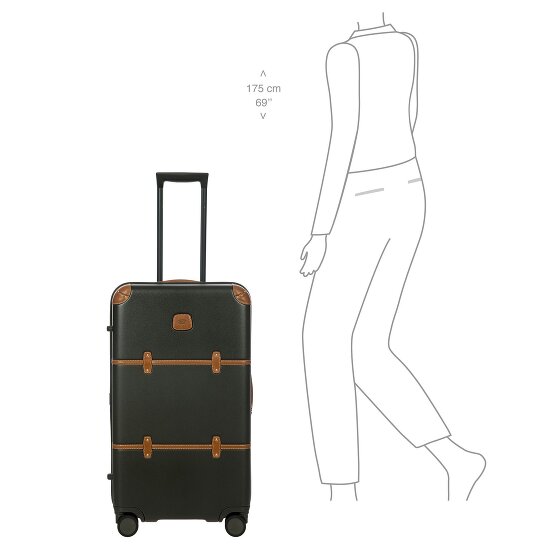 Bric's Bellagio 4 wielen Trolley 75.5 cm