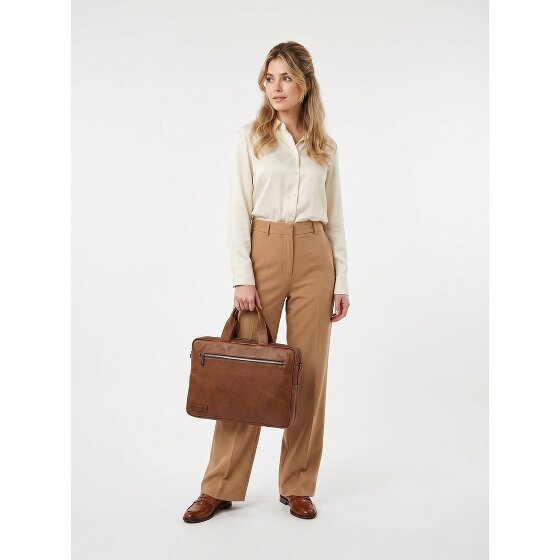 Plevier Jimmy Aktentas Leder 31 cm Laptopvak