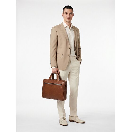Plevier Jimmy Aktentas Leder 31 cm Laptopvak