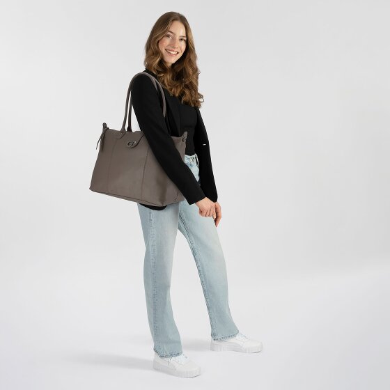 Harbour 2nd Malin Shopper Tas Leer 40 cm