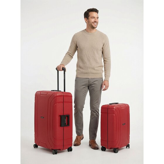 Redolz Essentials 15 4-wiel 15 kofferset 2 stuks met driepuntsluiting