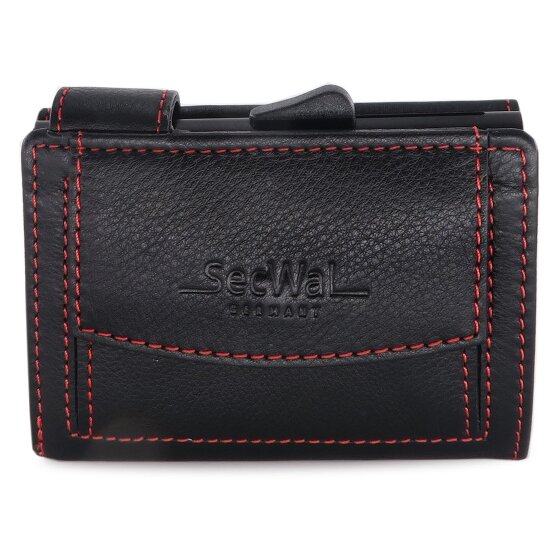 SecWal SecWal 2 Creditcard etui Portemonnee RFID Leer 9 cm