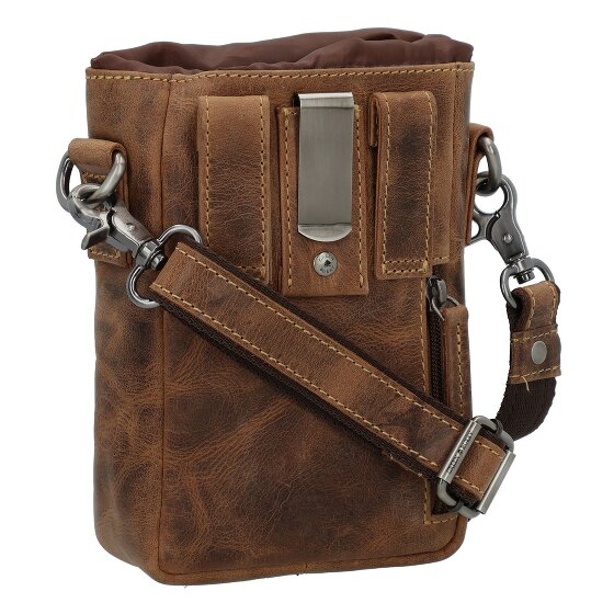Greenburry Vintage Mini tas Schoudertas Leer 13 cm