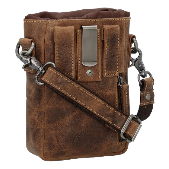 Greenburry Vintage Mini tas Schoudertas Leer 13 cm