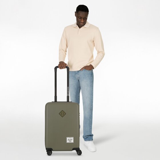 Herschel Heritage 4 wielen Cabinewagen S 54 cm
