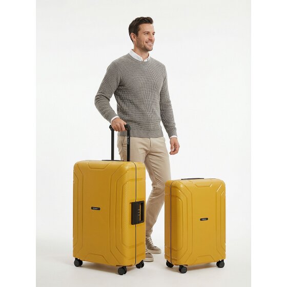 Redolz Essentials 15 kofferset met 4 wielen, M+L, met driepuntssluiting