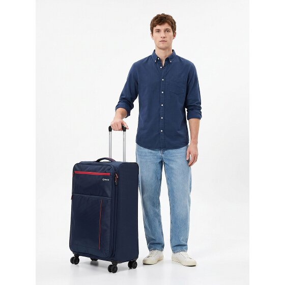 Benzi 5825 4 wielen Trolley L 78 cm met uitbreidingsplooi