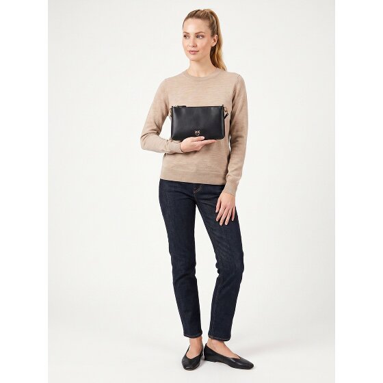 PINKO Flat Horizontal Mini Clutch Leder 19.5 cm