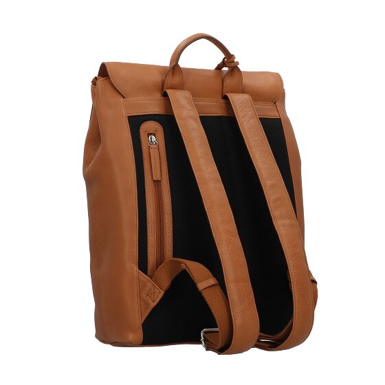 Burkely Soft Skylar Dagrugzak Leer 40 cm Laptop compartiment