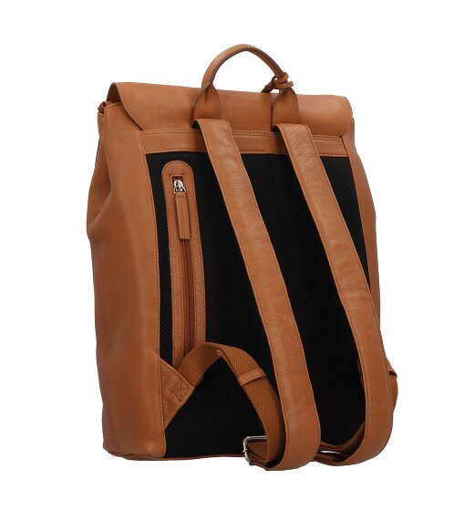 Burkely Soft Skylar Dagrugzak Leer 40 cm Laptop compartiment