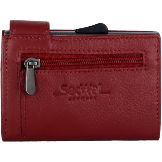 SecWal SecWal 1 Creditcard etui Portemonnee RFID Leer 9 cm