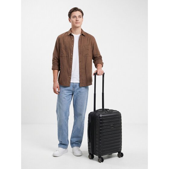 Delsey Paris Shadow 5.0 4 wielen Cabinewagen 55 cm met uitbreidingsplooi