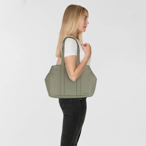 Lacoste City Court Shopper Tas Leer 35.5 cm