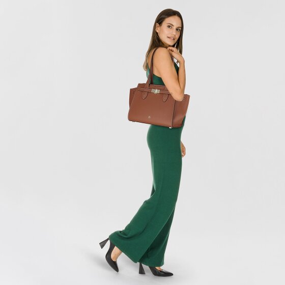 AIGNER Farah Schoudertas Leer 38 cm