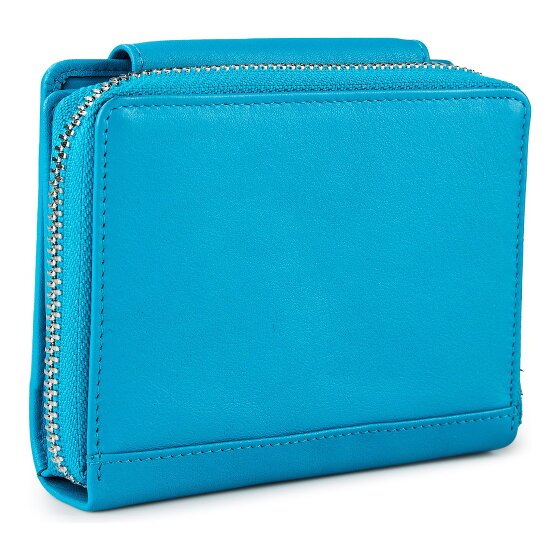 Braun Büffel Joy Portemonnee RFID-bescherming Leder 12 cm