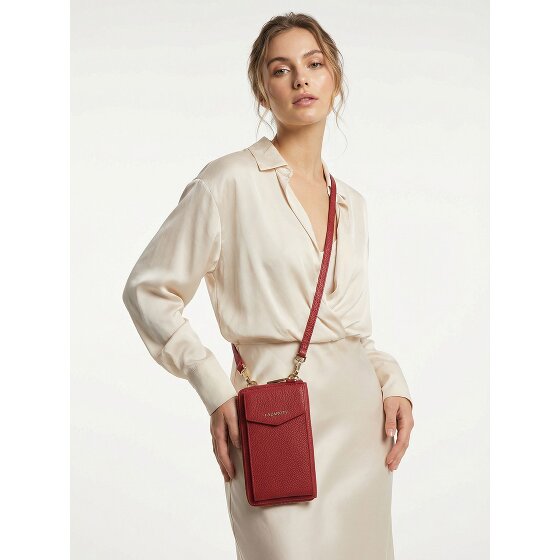 Lazarotti Bologna Leren Zip-Around Portemonnee Mobiel Telefoonhoesje Leer 19 cm