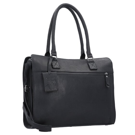 Burkely Antieke Avery Schoudertas Leer 35,5 cm Laptopcompartiment