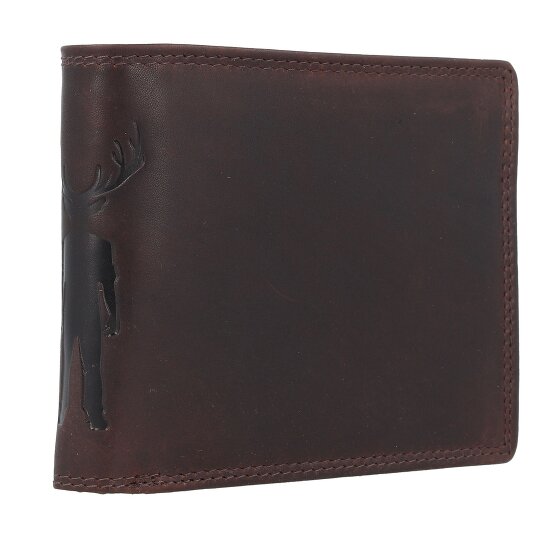 Jack Kinsky Monterey 101 Portemonnee RFID-bescherming Leer 13 cm