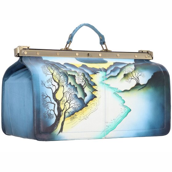Greenland Nature Art+Craft Dokterkoffer Leer 48 cm Laptopcompartiment