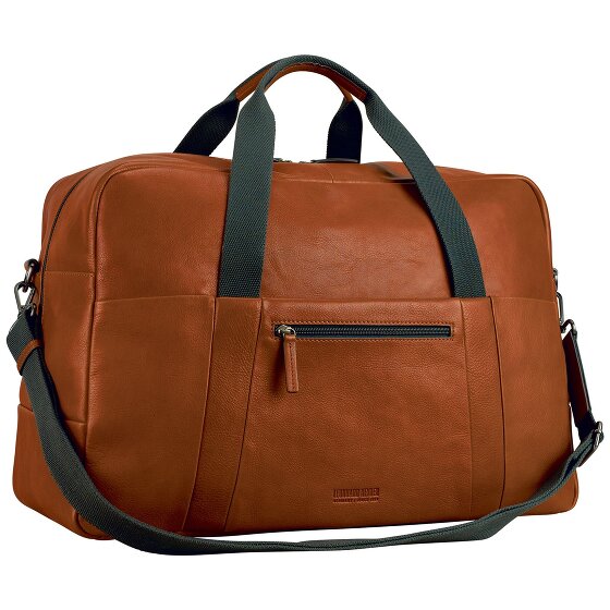 Leonhard Heyden Hamburg Weekender reistas Leer 52 cm