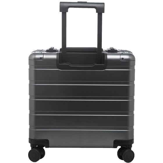 Alumaxx Gravity 4-wielige Pilotentrolley van Aluminium, 44 cm, met laptopvak
