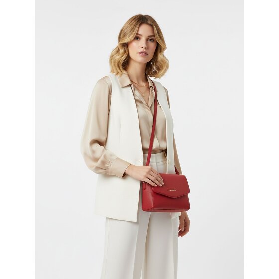 Lazarotti Bologna leeren Crossbody tas, leer, 22 cm