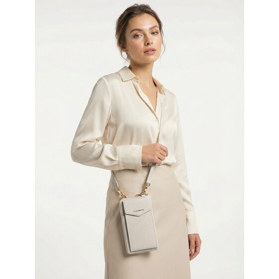 Lazarotti Bologna leren portemonnee met rits rondom en Smartphonehoesje, leer, 19 cm