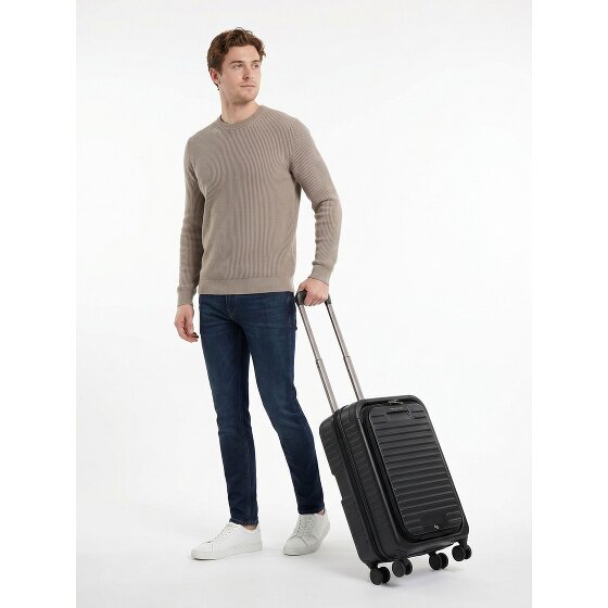 Hedgren Raku 4 wielen Cabinewagen 55 cm Laptopvak