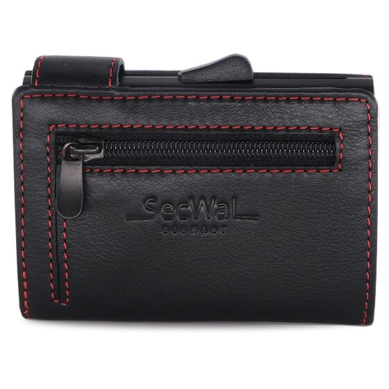 SecWal SecWal 1 Creditcard etui Portemonnee RFID Leer 9 cm