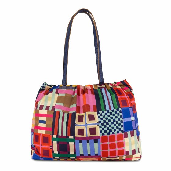 Oilily Tartan Tape Skar Shopper Tas 36 cm