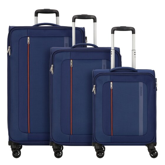 American Tourister Blazing Ride 4 wielen Kofferset 3-delig met uitbreidingsplooi