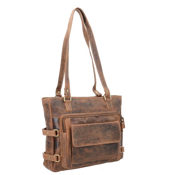 Greenburry Vintage Schoudertas Leer 36 cm