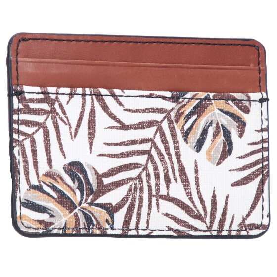 Fossil Bronson creditcard etui leer 10 cm