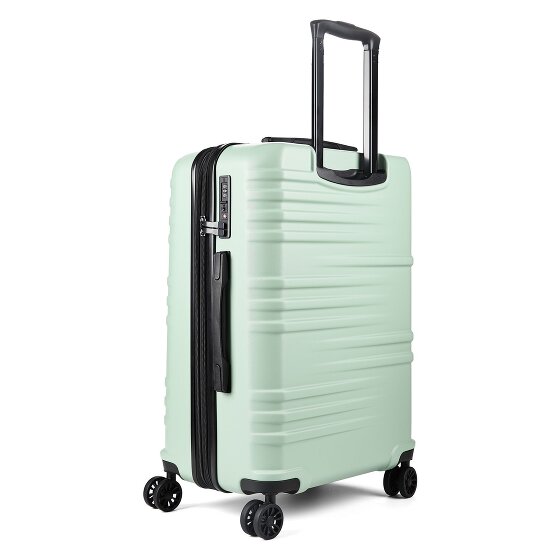 Pack Easy Mena 4 wielen Trolley 64 cm met uitbreidingsplooi