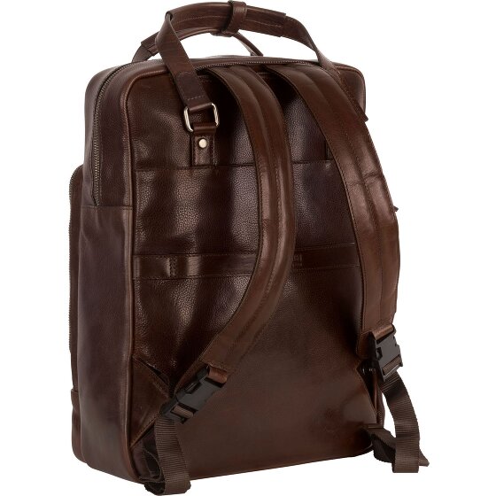 Leonhard Heyden Roma Rugzak Leer 42 cm Laptopvak