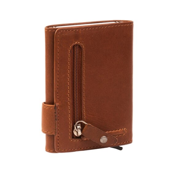 The Chesterfield Brand Leicester Kredietkaart etui RFID-bescherming Leer 7 cm
