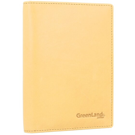 Greenland Nature Zachte gekleurde paspoorthoes RFID leer 12 cm