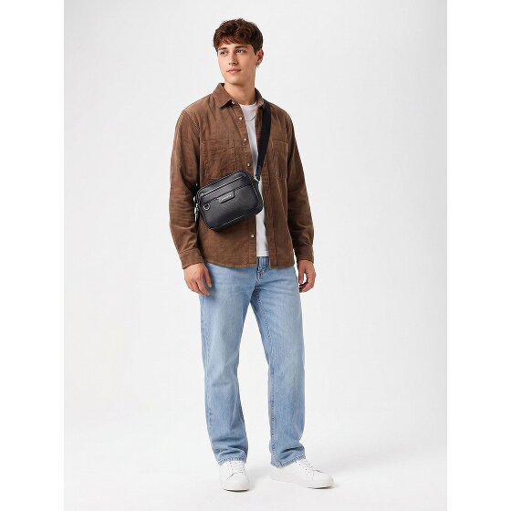 Lacoste Ossian Fanny pack Leder 19 cm