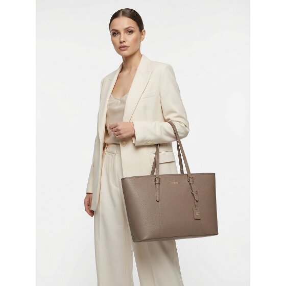 Lazarotti Bologna Leren XL Shopper Tas Leer 35 cm