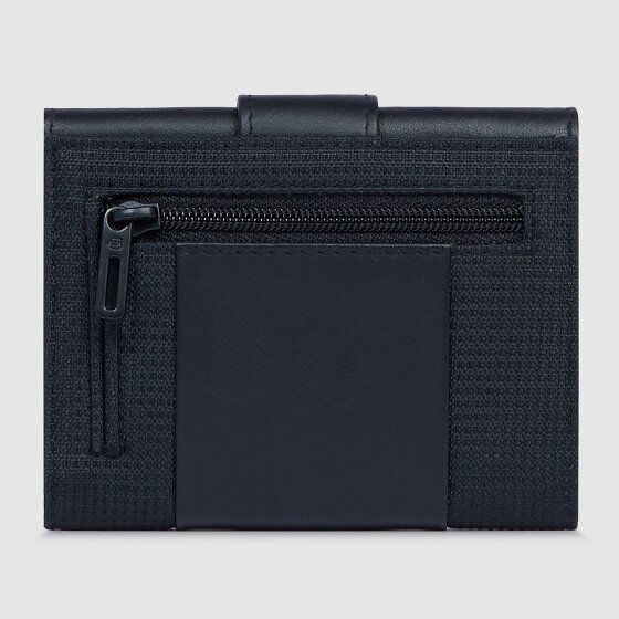 Piquadro PQ-Earth Portemonnee RFID-bescherming Leer 8 cm