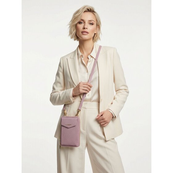 Lazarotti Bologna Leren Zip-Around Portemonnee Mobiel Telefoonhoesje Leer 19 cm