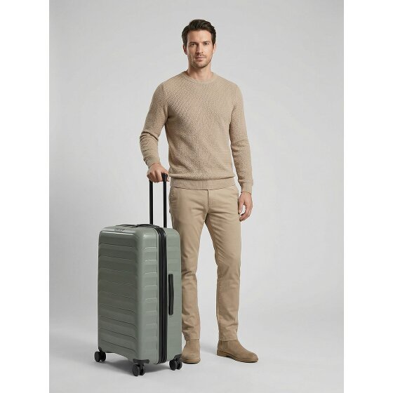 d&n Toronto 4 wielen Trolley L 75 cm met uitbreidingsplooi