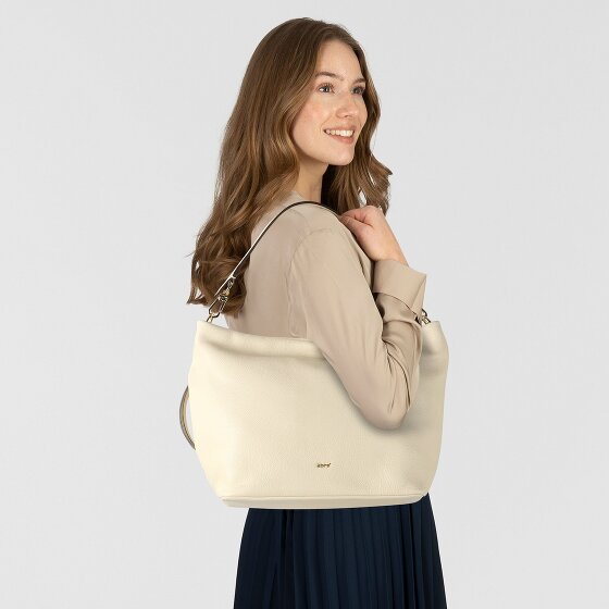 abro Ebony Schoudertas Leer 38 cm