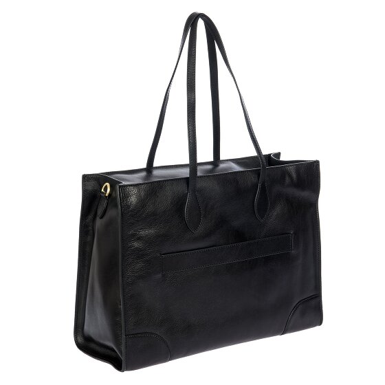 Bric's Volterra Shopper Tas M Leer 40.5 cm Laptop compartiment