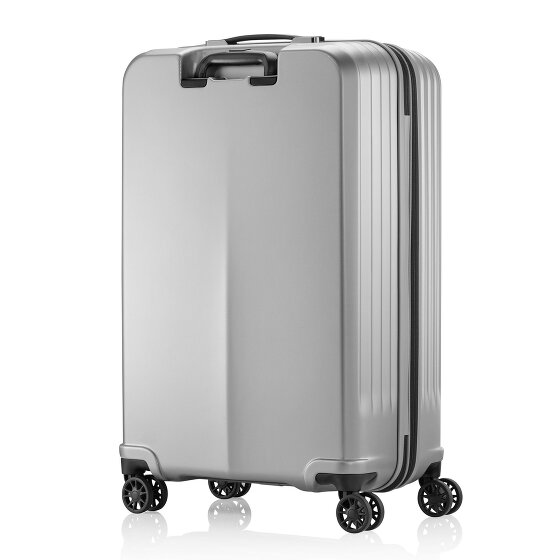 Pack Easy Genius 4 wielen Trolley M 66 cm met uitbreidingsplooi