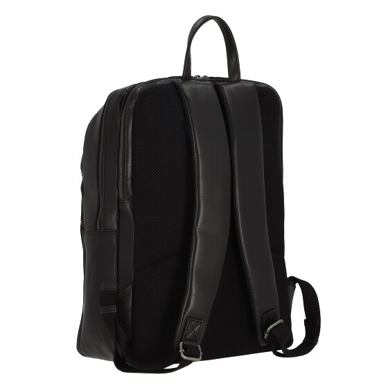 Plevier Rock Opal Dagrugzak Leer 43 cm Laptop compartiment