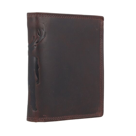 Jack Kinsky Monterey Portemonnee RFID-bescherming Leer 10.5 cm