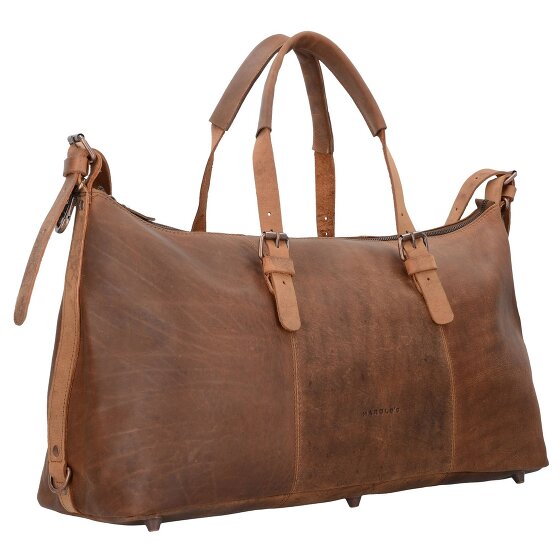 Harold's Antieke Reistas Leer 54 cm