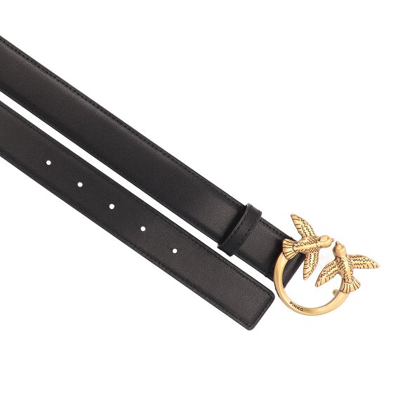 PINKO Love Berry Riem Leer