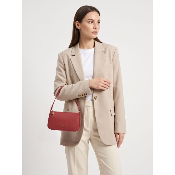 Lazarotti Bologna leeren pochette schoudertas 22 cm